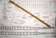 Rare CIVY BOY 51 PLANS + ARTICLE for a FF Floating Glide Airfoil Model Airplane