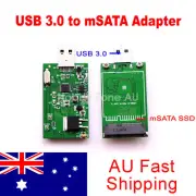 mSATA SSD to USB 3.0 Converter Adapter Mini External Disk Driver For Laptop PC