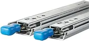 2 Pieces Ball Bearing Slides Heavy Duty Drawer Slides 10 Inch to 60 Inch,Quiet and No Noise,120kg Load Capacity,Kitchen Cabinet Drawer Slides,Full Extension Telescopic Slide Rail
