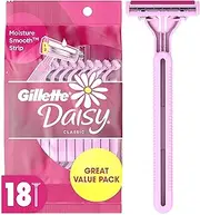Gillette Daisy Women's Disposable Razor, 18 Count , Womens Razors / Blades