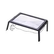 Othmro 3X Magnifying Glass Portable Hands-Free Full-Page Magnifiers LED Light...