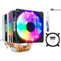 在飛比找蝦皮購物優惠-透氣散熱器、風扇 CPU 雪人 M-X6 流光版 RGB L