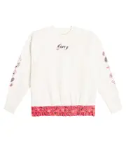 [Off-White Kids] Off-White Kids Paisley printed cotton jersey sweatshirt Y 14 white