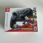 Nintendo Switch Pro Controller Super Mario Odyssey *BRAND NEW*