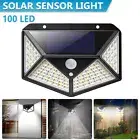 100 LED Solar Power Motion Sensor Light Outdoor Wall Security Garden Waterproof