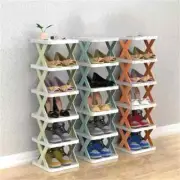 5-6 Tier Shoe Rack Storage Organizer Small Shoe Rack Narrow Adjust Shoe Shelf