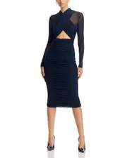 Bardot Aliyah Halter Neck Midi Dress