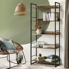 Display Shelf Storage Shelves Bookshelf Bookcase Stand Rack Cupboard Oikiture