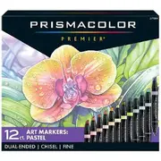 Prismacolor Art Markers Pastel 12 Pack