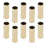 10pcs E14 Lamp Holder Casing Crystal Chandelier Tube S Gold