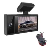3in 1080P Dash Cam Car DVR Recorder Video Front /Rear/Inside Camera Night Vision (for: Volvo)