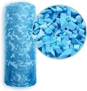 5 Pounds Bean Bag Filler, Shredded Memory Foam Filling, Premium Soft Bean Bag Filling, 100% Real Memory Foam for Dog Bed, Couch Cushion, and Pillow for Arts and Crafts