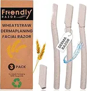 Dermaplaning Tool for Face - Removes Peach Fuzz & Exfoliates Skin | Dermaplane Razor for Women | Eyebrow Razor | Face Shaver | Facial Razor | Microblade