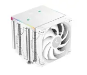 DeepCool AK620 Digital Pro White High Performance Dual Tower CPU Cooler, 6 Co...