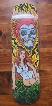 New STRANGELOVE Skateboards 420 Sativa Skateboard Deck Kubrick 8.25