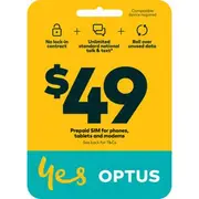 Optus $49 Voice 5G SIM Starter Kit