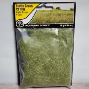 Woodland Scenics Part # FS 627 Static Grass 12 mm Light Green