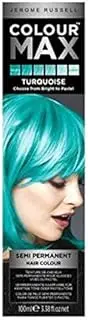Jerome Russell Colour Max Semi Permanent Hair Colour 100 ml, Turquoise