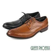 在飛比找momo購物網優惠-【GREEN PHOENIX 波兒德】男 紳士鞋 商務鞋 新