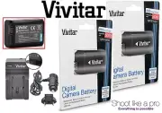 For Sony NEX-3N NEX-5T NEX-5N NEX-5R Li-Ion 2Pc NP-FW50 Battery & Rapid Charger