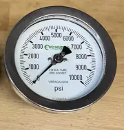 Hydraulic Torque Wrench Pump Horizontal PSI Gauge replaces Hytorc HTG003106