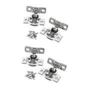 Compact Soft-Close Bluemotion Variable 1-3/8" Overlay Hinge (4 Hinges)