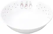 OGISO Outlet 4.9 inches (12.5 cm), Deep Plate, Fruit Dish, Children's Dish, Dishwasher, Microwave, Break-Resistant, Lightweight, Ceramic, Reinforced Porcelain, Nursery School, Peter Rabbit TM Dot