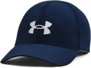 NEW! Under Armour Men's Reflective Heatgear Running/Golf Hat-Navy 1369794-408