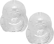 MOTHNUR 2pcs Cucumber Shaping Molds Reusable Vegetable Growth Tools for Unique Melon Forms Transparent Design for Easy Observation for Home Gardening and Backyard Planting