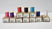 30 Coats & Clark Trilobal Embroidery Polyester Thread Spools 300yds Assorted