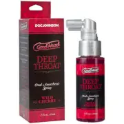 GoodHead Deep Throat Spray - Wild Cherry Flavoured Deep Throat Spray - 59 ml ...