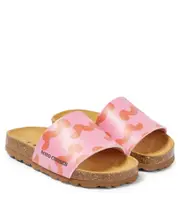 [Bobo Choses] Bobo Choses Wave-print slides UK 8.5 pink