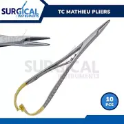 10 T/C Mathieu Needle Holder Surgical & Dental Instruments 5.50" German Grade