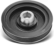 A-Premium Harmonic Balancer Compatible with Honda Civic 2001 2002 2003 2004 2005 L4 1.7L Replace# 13810PLMA01, 90704634000