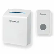 Sansai DB-920B Wireless Digital Doorbell Chime Door Bell w LED Light Home/Office