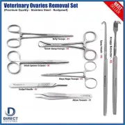 Veterinary Spay Kit, Canine Bitch, Ovaries Removal, Surgical Neuter Instruments