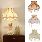High-end Fabric Home Lampshade Lace Floral Table Lamp Lamp Shade Chandelier