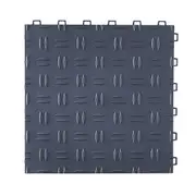 Interlocking Gray Garage Floor Tiles - 12x12 Inch, 50 Pack, Durable & Waterproof