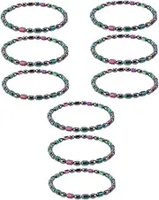 FOMIYES 3sets Creative Anklet Foot Chain Magnetic for Women Elastic Mind 3pcs*3