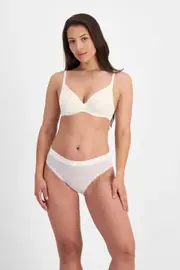 Berlei Barely There Lace Bikini - White, Size: 12