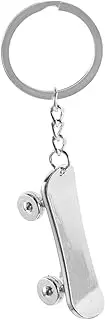 GANAZONO Skateboard Keychain Pendant Retro Skateboard Shape Keyring Delicate and Adorable Keychains for Bag Decoration and Key Accessories Durable and Eye Catching Design