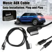 Car AMI MMI MP3 Adapter 3.5 mm AUX Cable For Mercedes Benz iPod iPhone Interface (for: Audi)