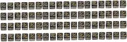 GETAJGHSD 24Pcs Acrylic Dice Counters for Card Games Educational Learning Token Dice for Adults for Parties and Game Nights