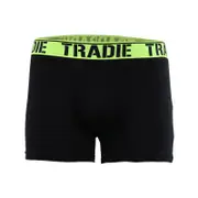 Tradie Medium Fluro Bright Mens Trunk - 3 Pack