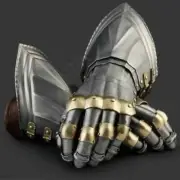 Medieval Knight Gauntlets Gothic Gauntlet Gloves SCA Cosplay Best Halloween Gi