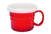 Soup Mug With Lid (Red) - 500 mL