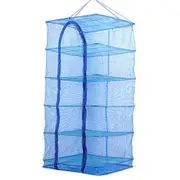 5 Tiers Air Drying Net Vegetable Dehydrator Fruit Meat Fishing Jerky Food Beef