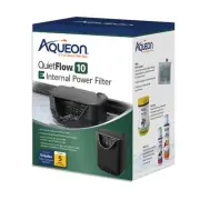QuietFlow 10 E Internal Aquarium Fish Tank Power Filter, Small, For Up To 10 ...