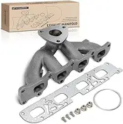 A-Premium Engine Exhaust Manifold W/Gasket & Bolts & Nuts [DOHC, 4Cyl 2.4L] Compatible with Chevrolet Captiva Sport 2012, Equinox 2010-2012 & GMC Terrain 2010-2012