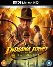 Indiana Jones and the Dial of Destiny New 4K Ultra HD + Blu-ray + Slip Case